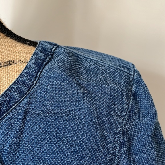 NWOT midi denim dress - Picture 6 of 8